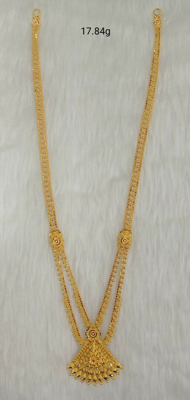 Gold Long Set Sarafa Bazar India