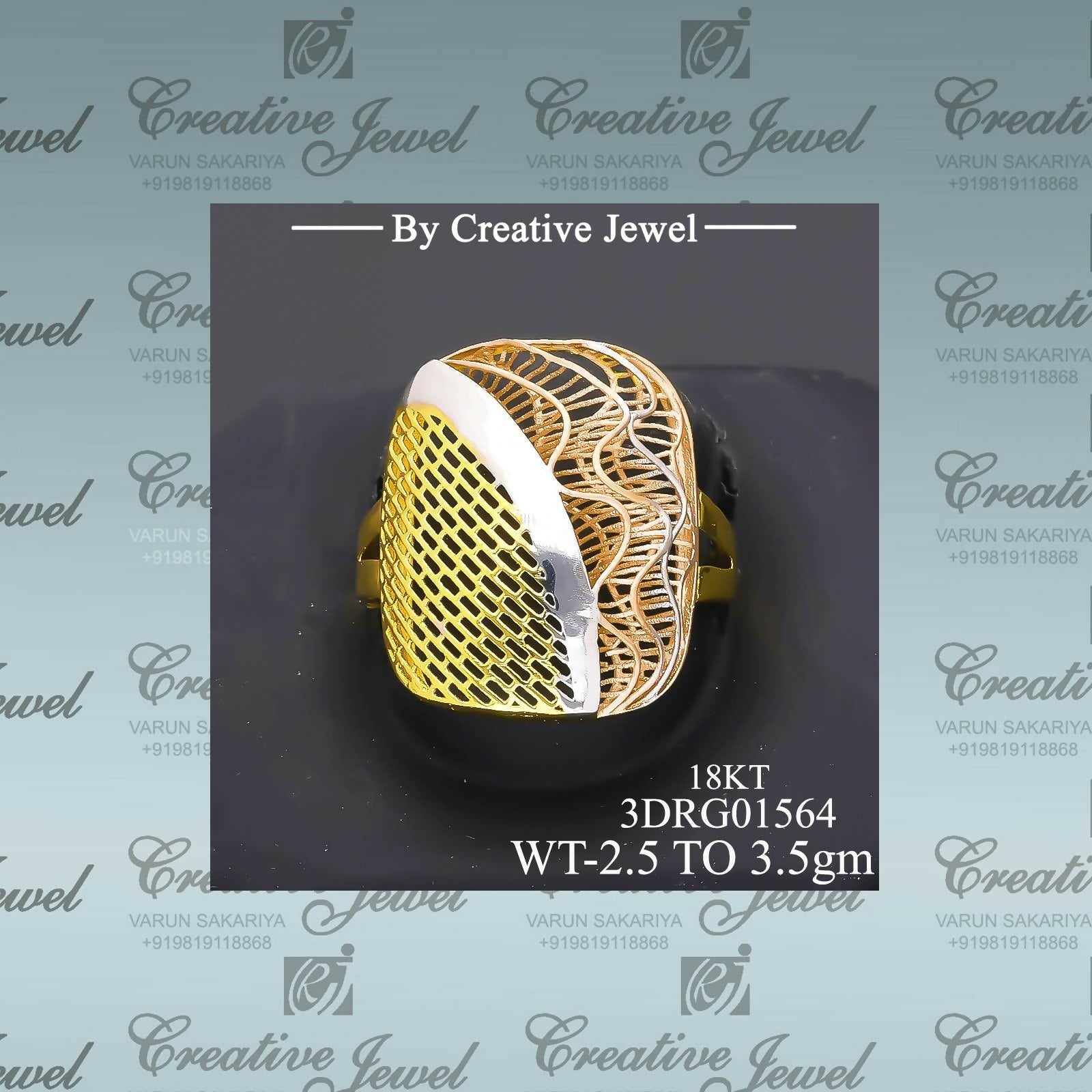 3D FUSTION RING Sarafa Bazar India