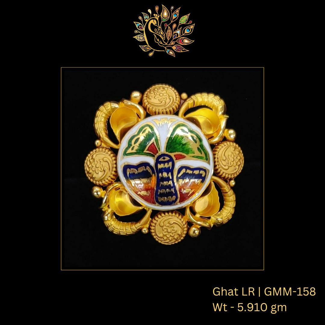 Antique Ghat Ladies Ring Sarafa Bazar India