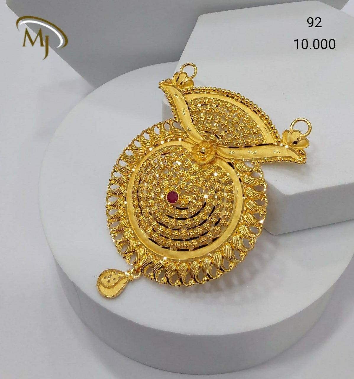 22kt Gold Mangalsutra Pendants Sarafa Bazar India