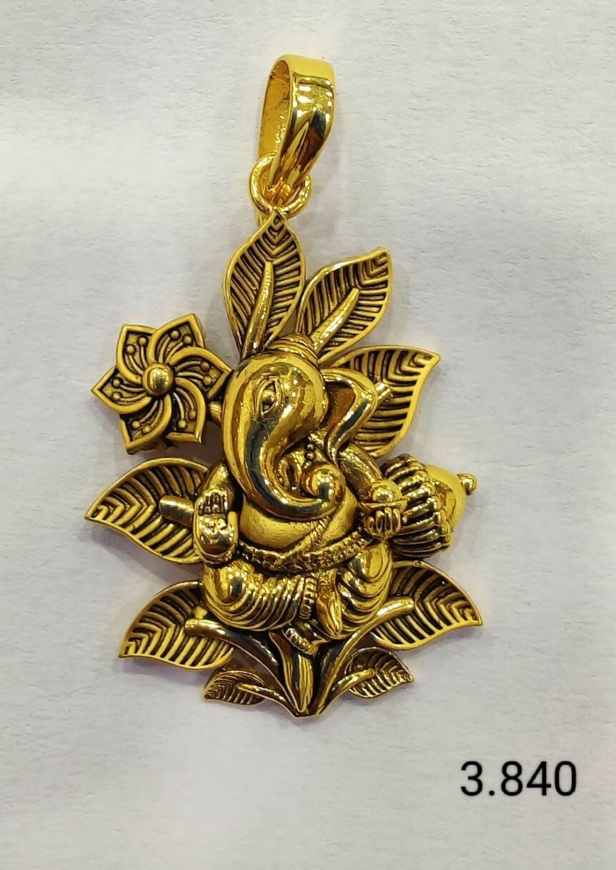 Antique God Pendant Sarafa Bazar India