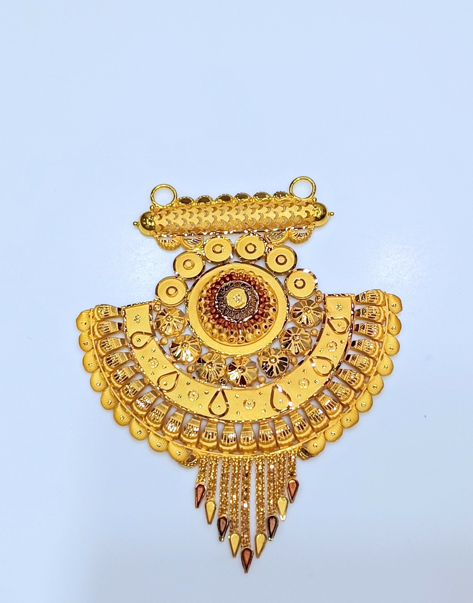 Gold Mangalsutra Pendant Sarafa Bazar India