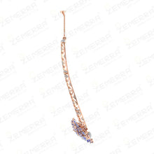 Designer 14K Rose Gold Diamond Necklace Set for Every Occasion Sarafa Bazar India