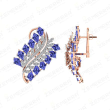 Designer 14K Rose Gold Diamond Necklace Set for Every Occasion Sarafa Bazar India
