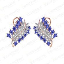 Designer 14K Rose Gold Diamond Necklace Set for Every Occasion Sarafa Bazar India