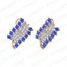 Designer 14K Rose Gold Diamond Necklace Set for Every Occasion Sarafa Bazar India