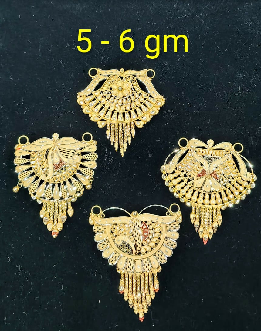 Gold Mangalsutra Pendants Sarafa Bazar India
