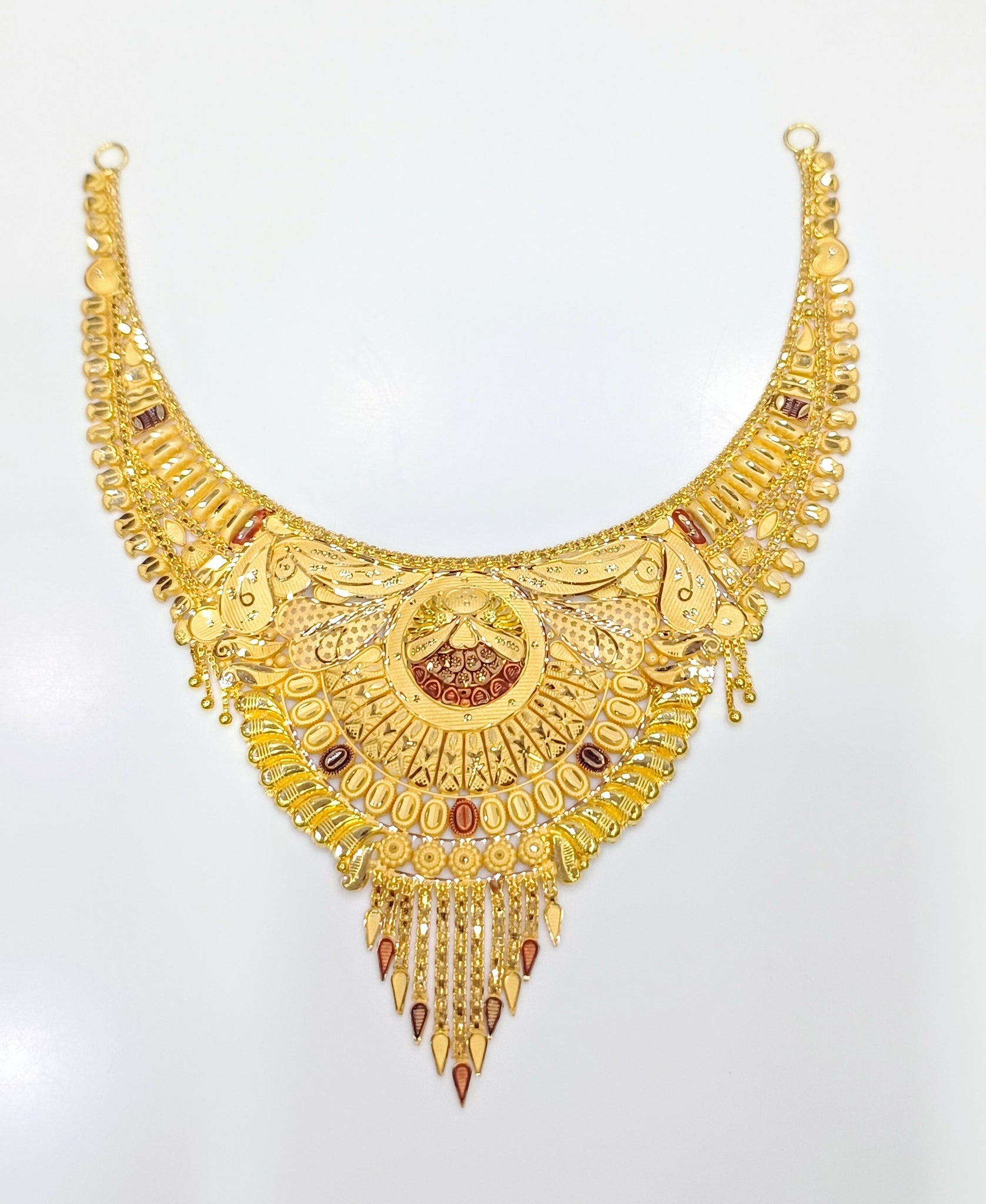 Gold Necklace Sarafa Bazar India