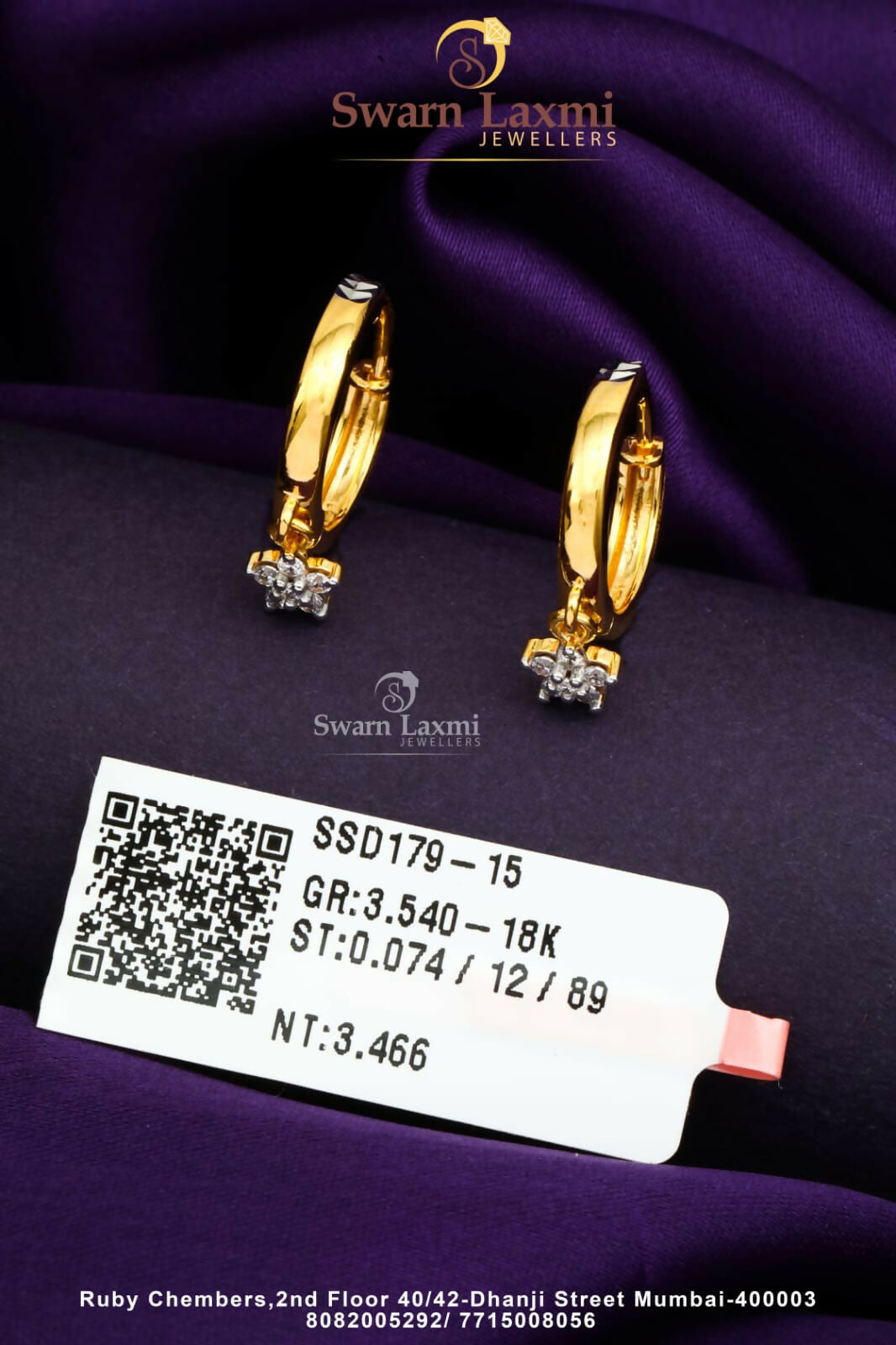 18kt Emerald Bali Sarafa Bazar India