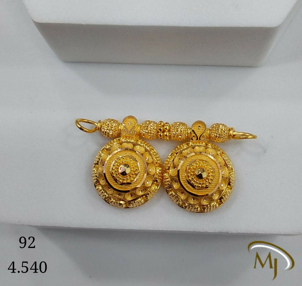 22kt Gold Mangalsutra Vati Sarafa Bazar India