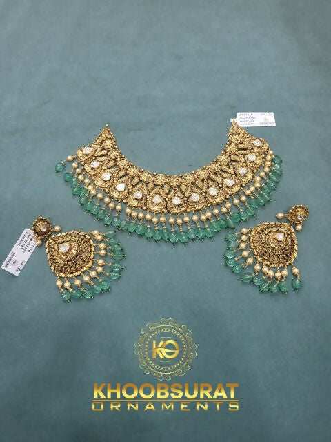 Kundan Set Sarafa Bazar India