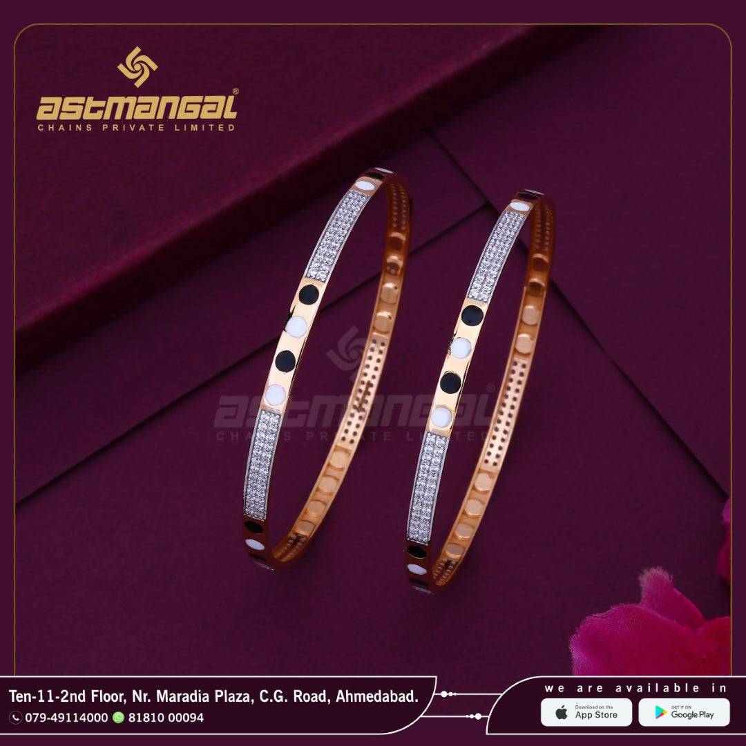 Rose Gold Bangles 6