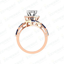 14K Rose Gold Diamond Rings - Perfect For Gifts Sarafa Bazar India