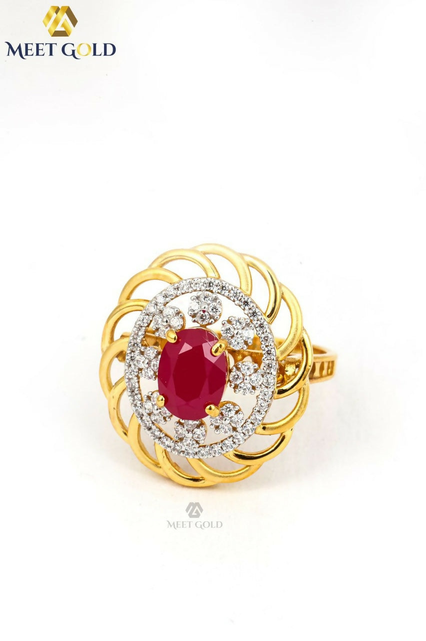 CZ Ladies Ring Sarafa Bazar India