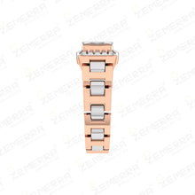 Elegant 14K Rose Gold Diamond Men's Ring Sarafa Bazar India