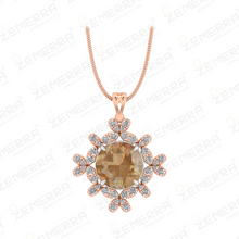 Premium 14K Gold Pendant Sets with Dizzling Diamonds Sarafa Bazar India