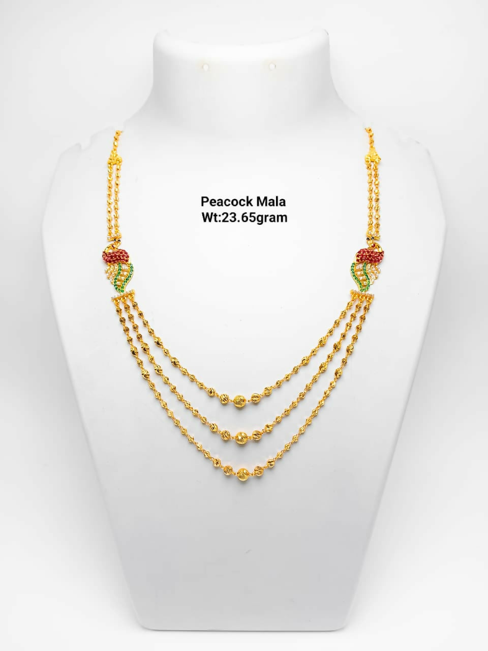 Peacock Mala Sarafa Bazar India