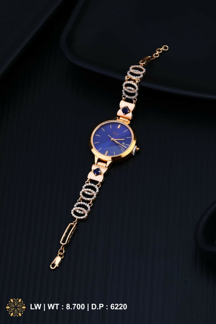 Rose Gold Ladies Watch Sarafa Bazar India