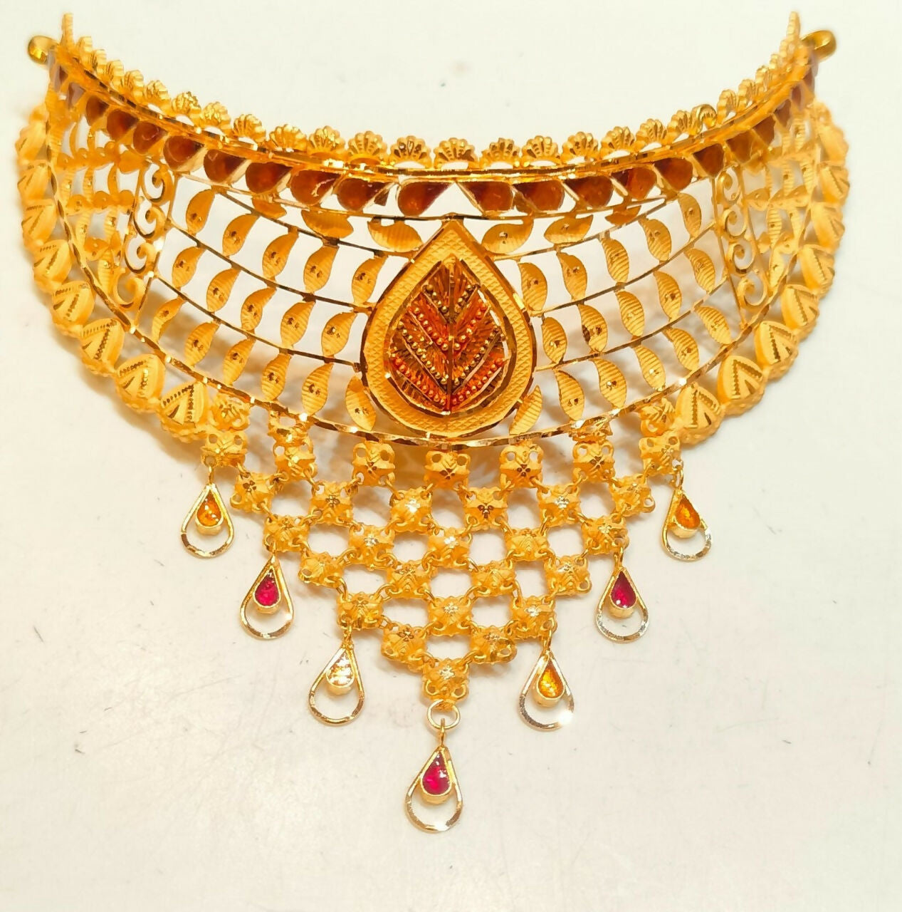 Gold Choker Sarafa Bazar India