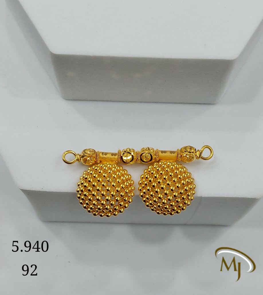 22kt Gold Mangalsutra Vati Sarafa Bazar India