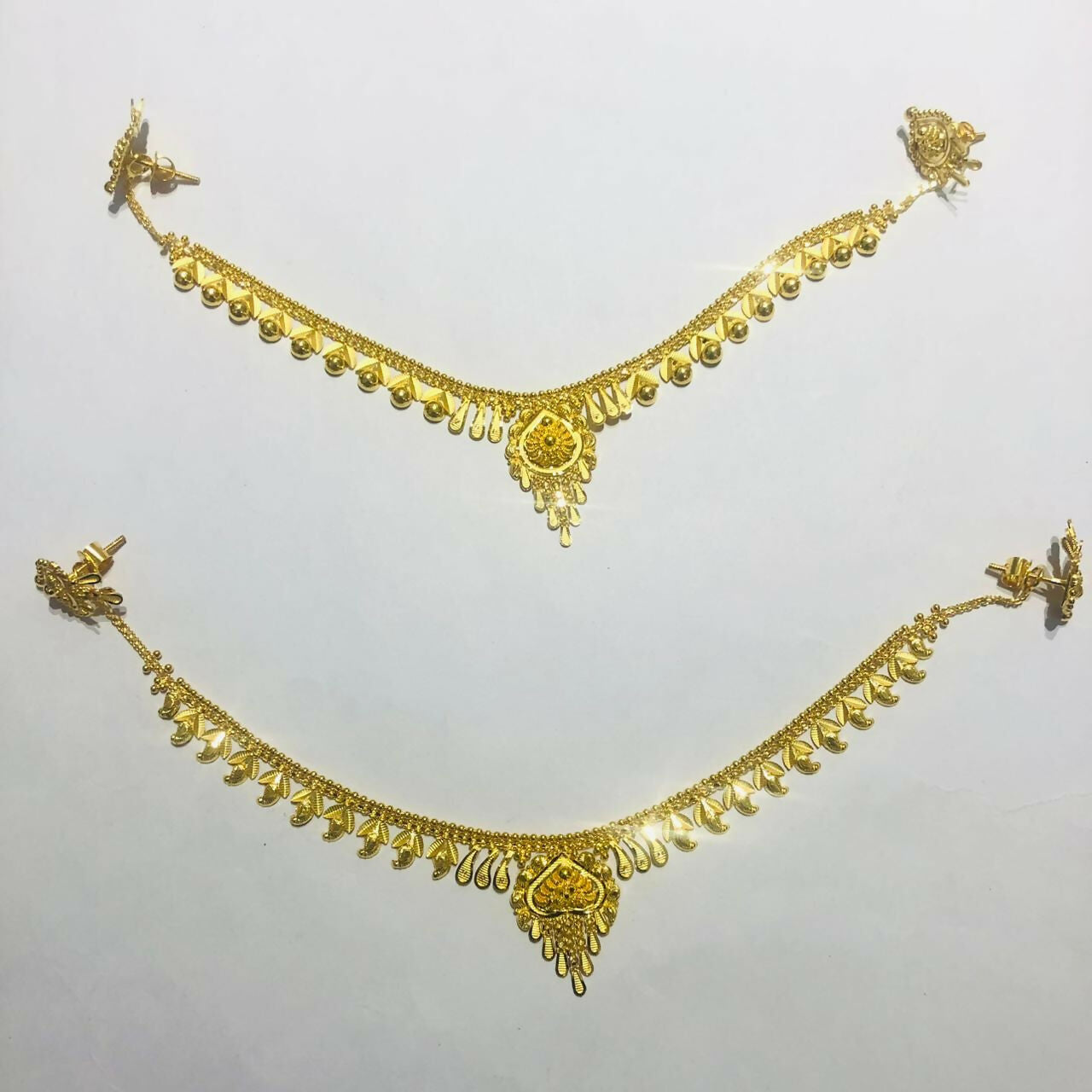 Gold Necklace Sarafa Bazar India