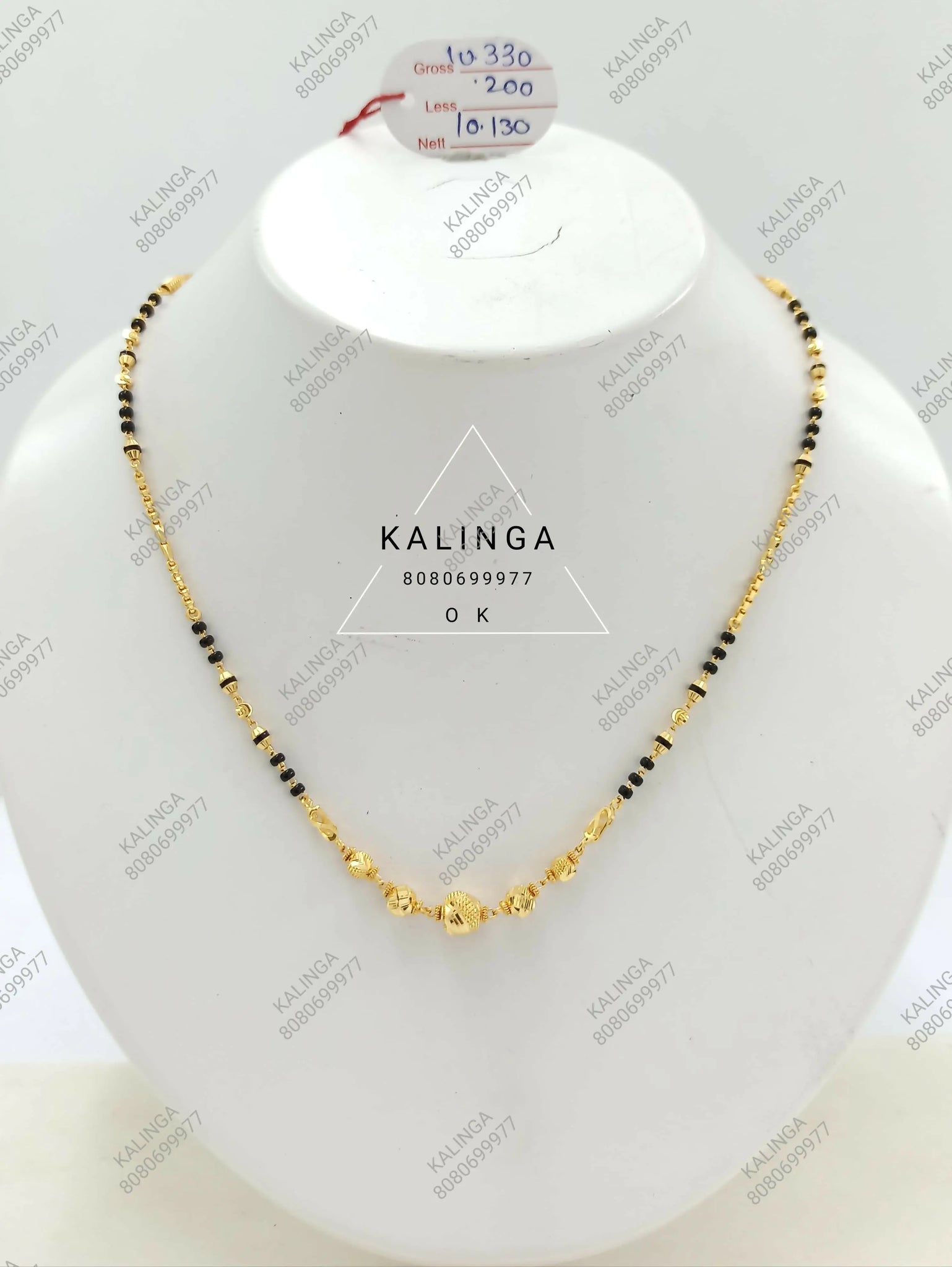 Fancy Gold Mangalsutra Sarafa Bazar India