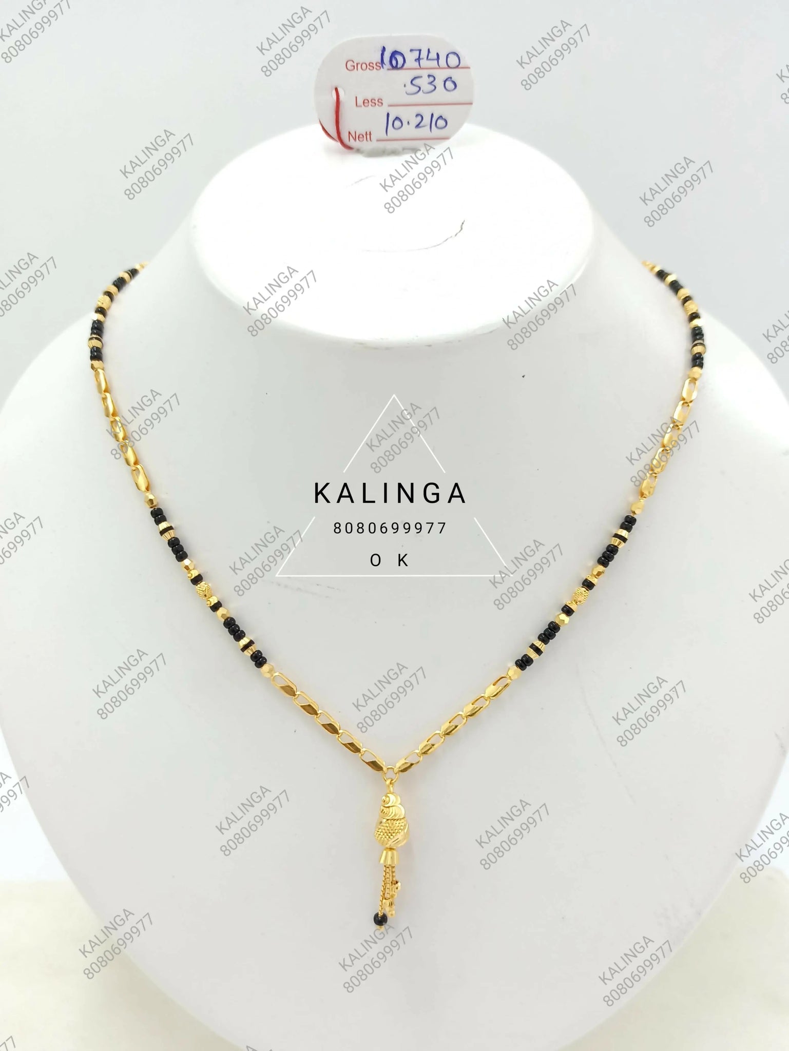 Fancy Gold Mangalsutra Sarafa Bazar India