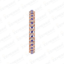 Unique 14K Rose Gold Diamond Bangles For Her Sarafa Bazar India