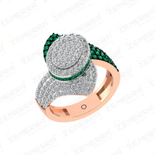 Fine 14K Gold Diamond Rings – Daily Wear Sarafa Bazar India