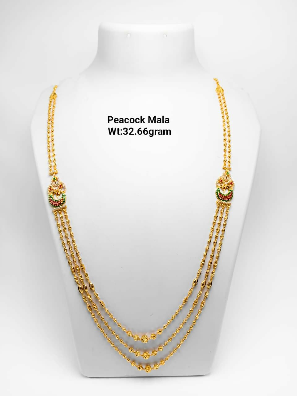 Peacock Mala Sarafa Bazar India