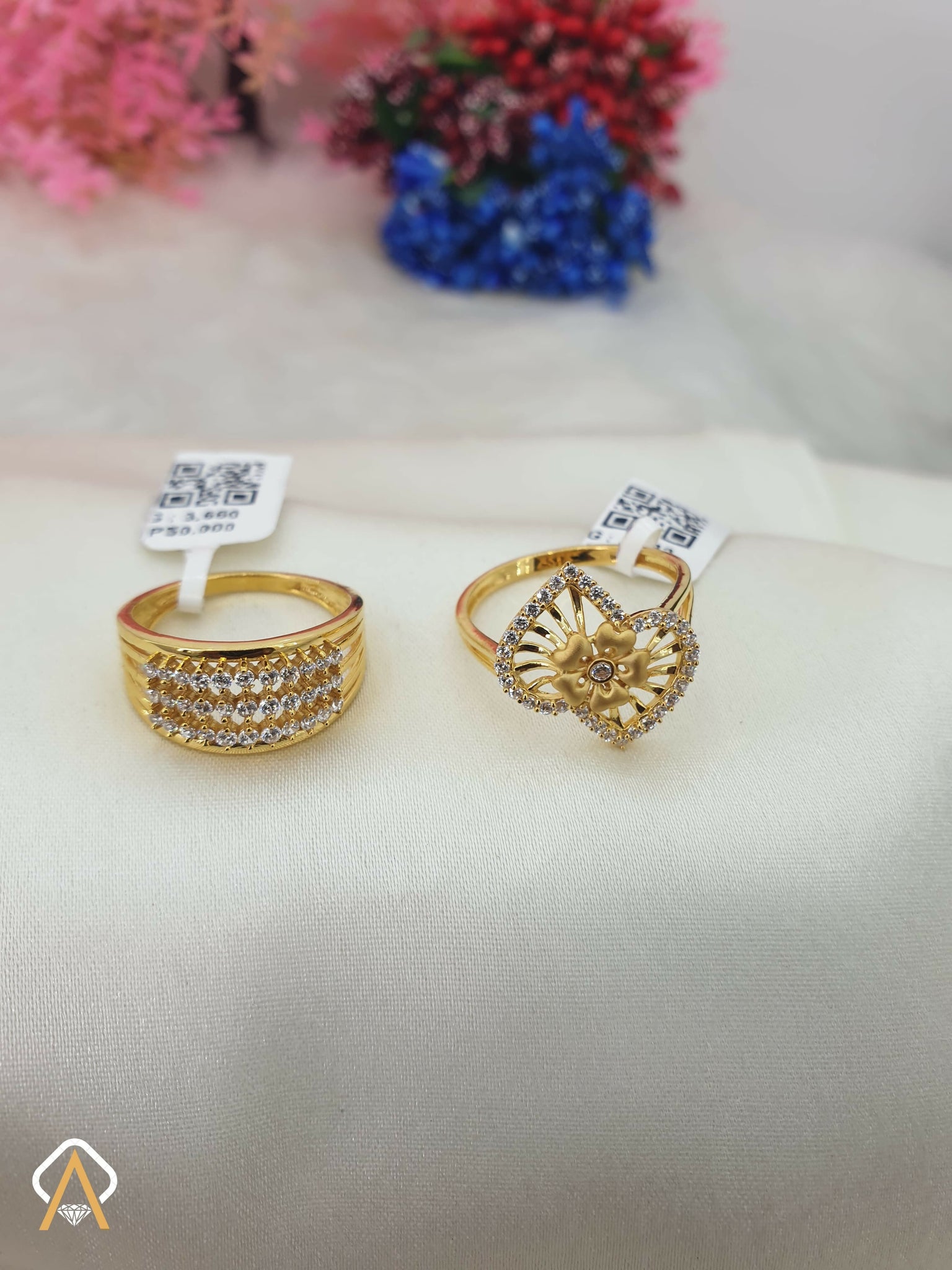 CZ Casting Rings Sarafa Bazar India