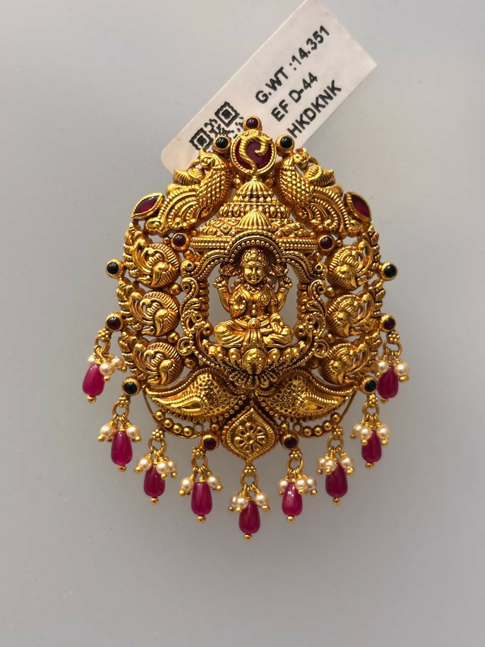 Antique Temple Pendants Sarafa Bazar India