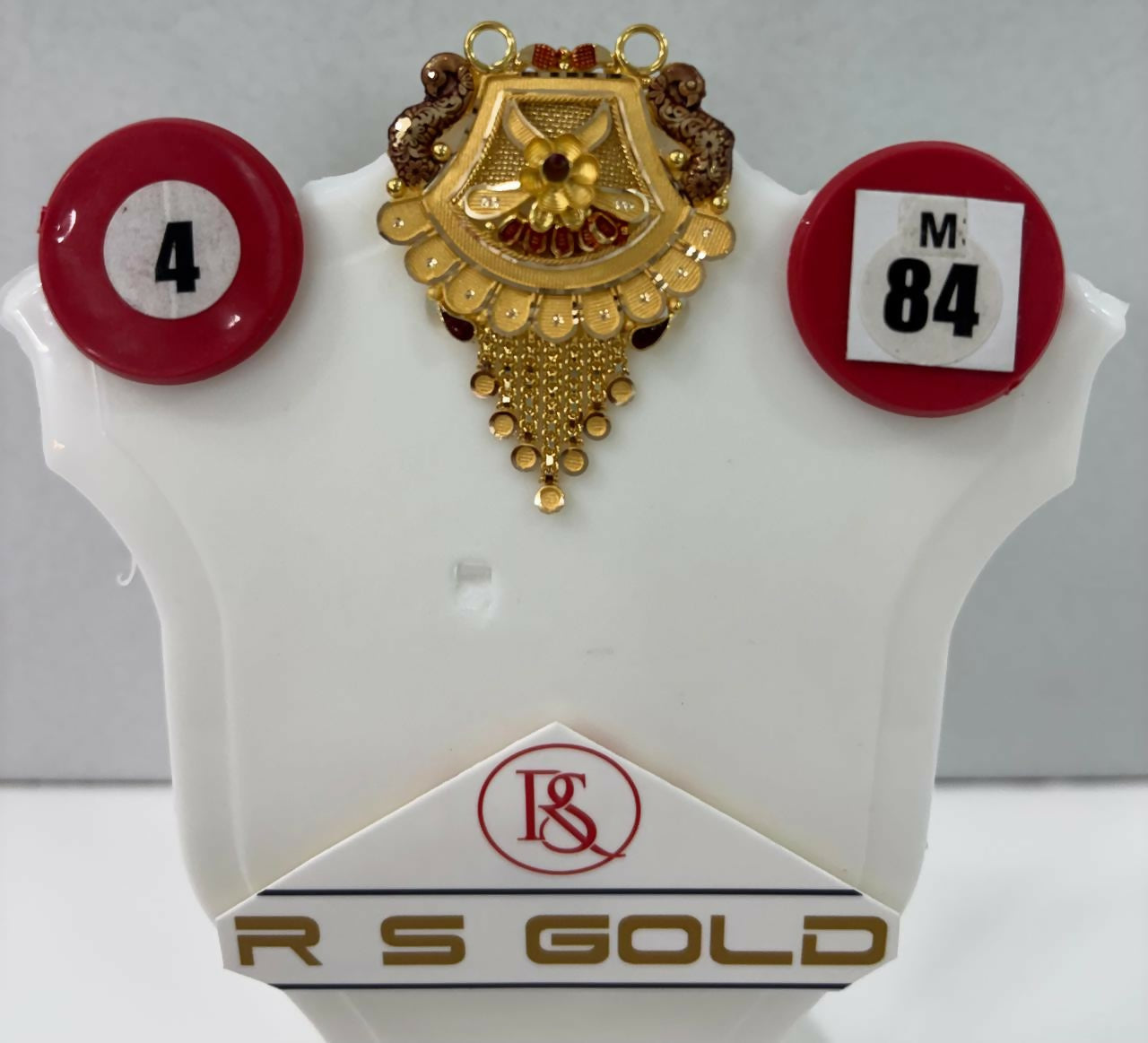 20kt Gold Mangalsutra Pendant Sarafa Bazar India