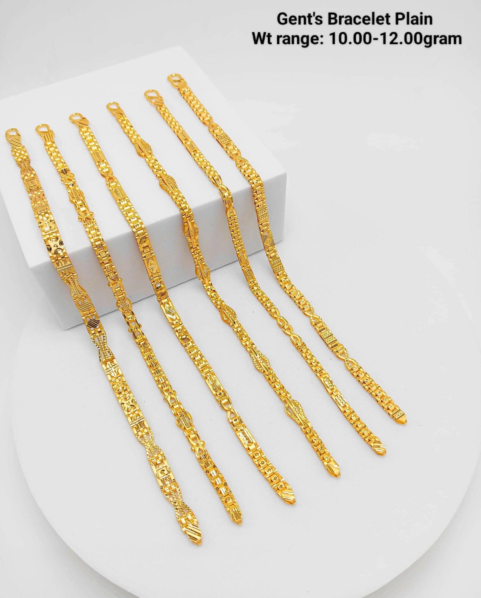 Gents Bracelet Plain Sarafa Bazar India