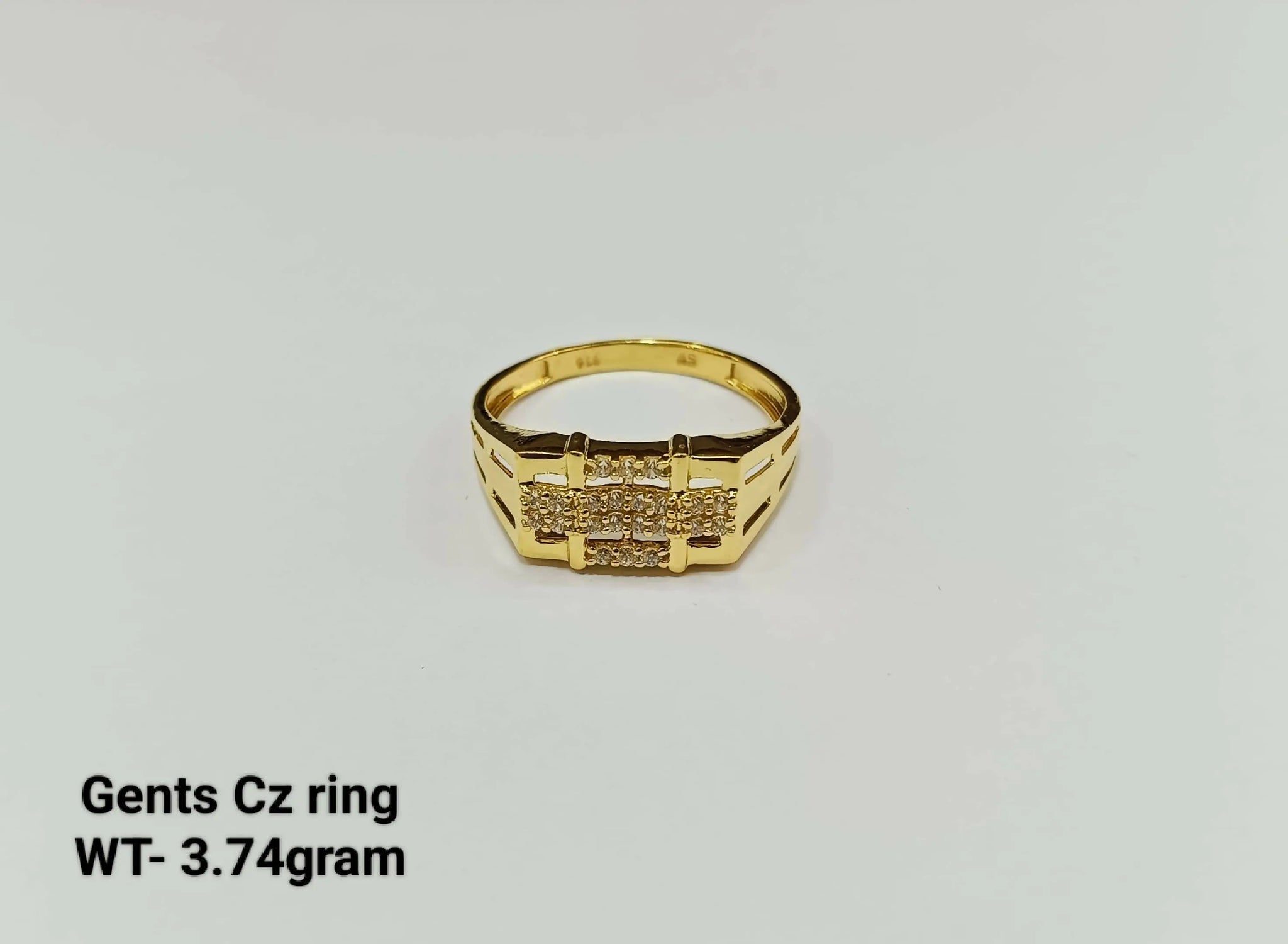 Gents CZ Ring Sarafa Bazar India