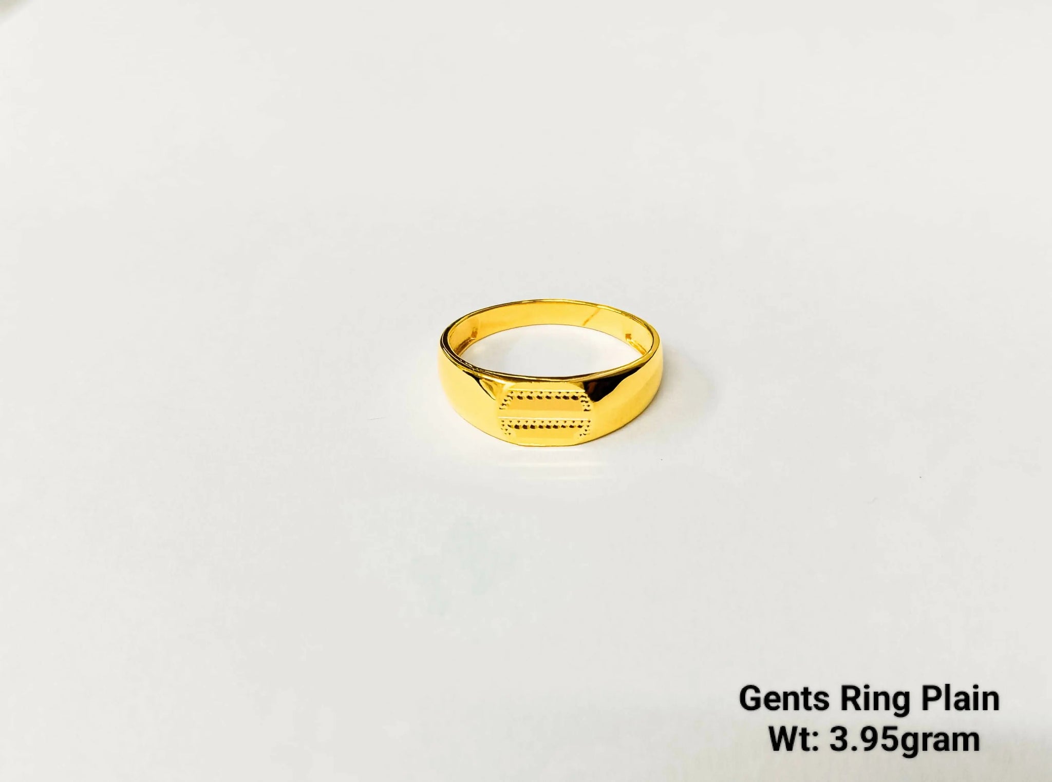 Gents Ring Plain Sarafa Bazar India