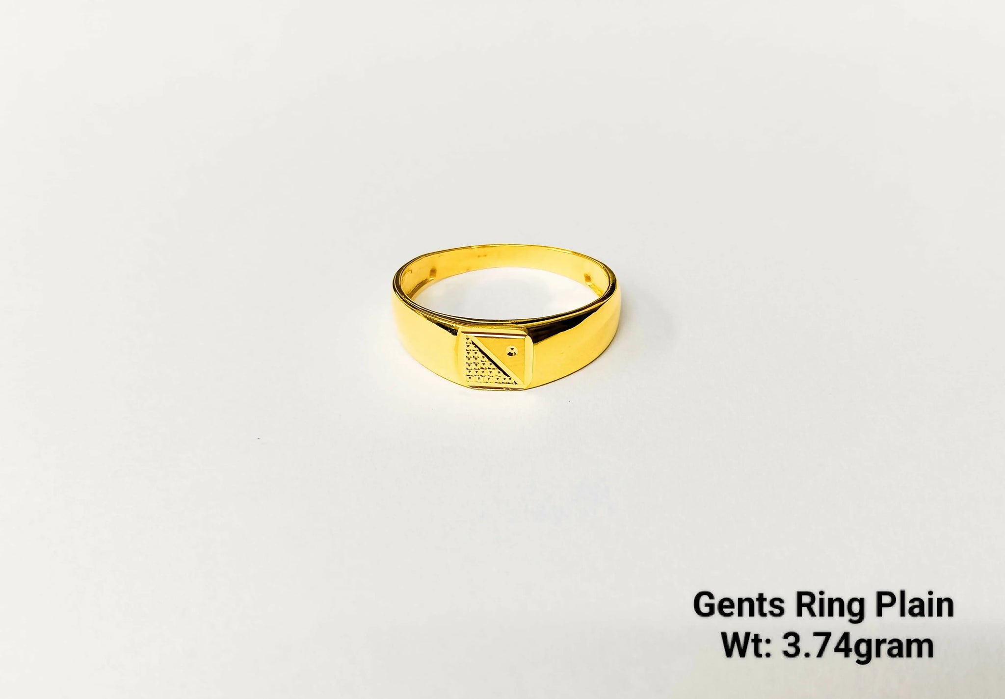 Gents Ring Plain Sarafa Bazar India