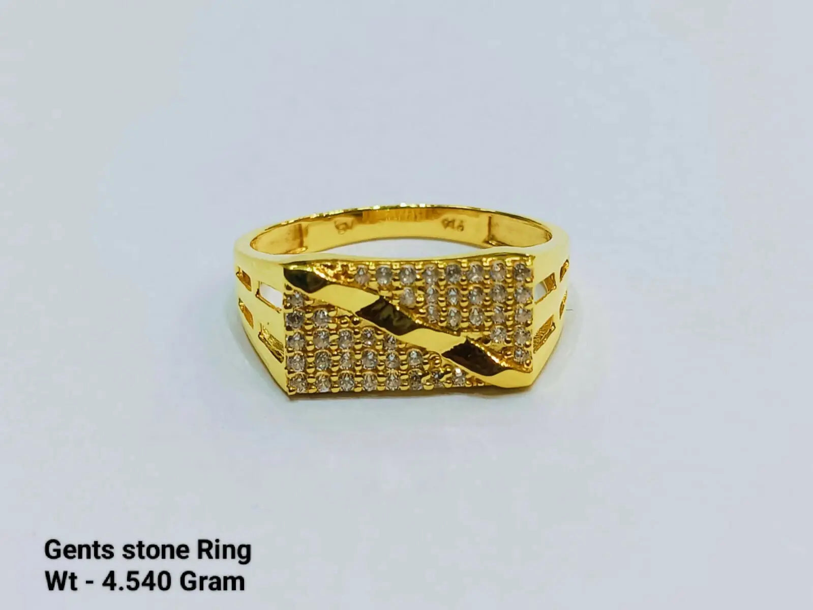 Gents Stone Ring Sarafa Bazar India