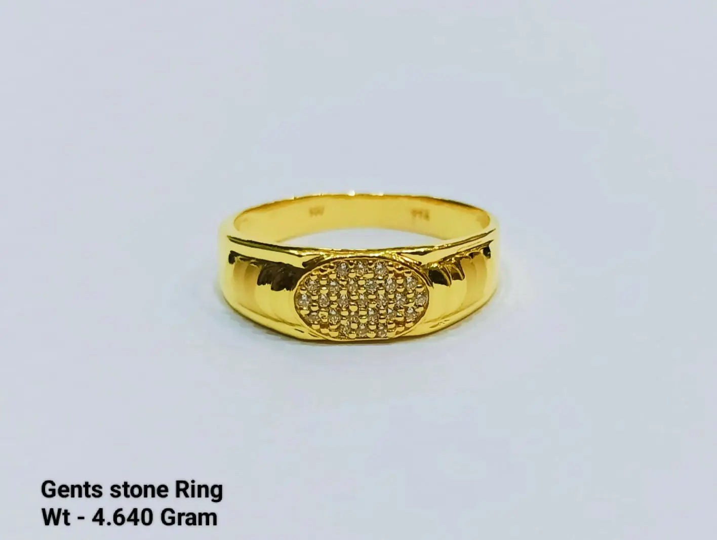 Gents Stone Ring Sarafa Bazar India