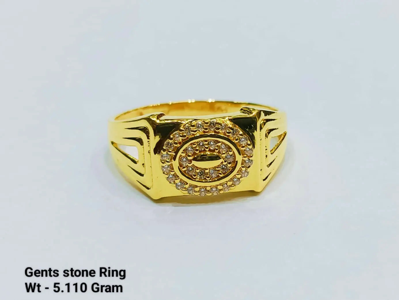 Gents Stone Ring Sarafa Bazar India