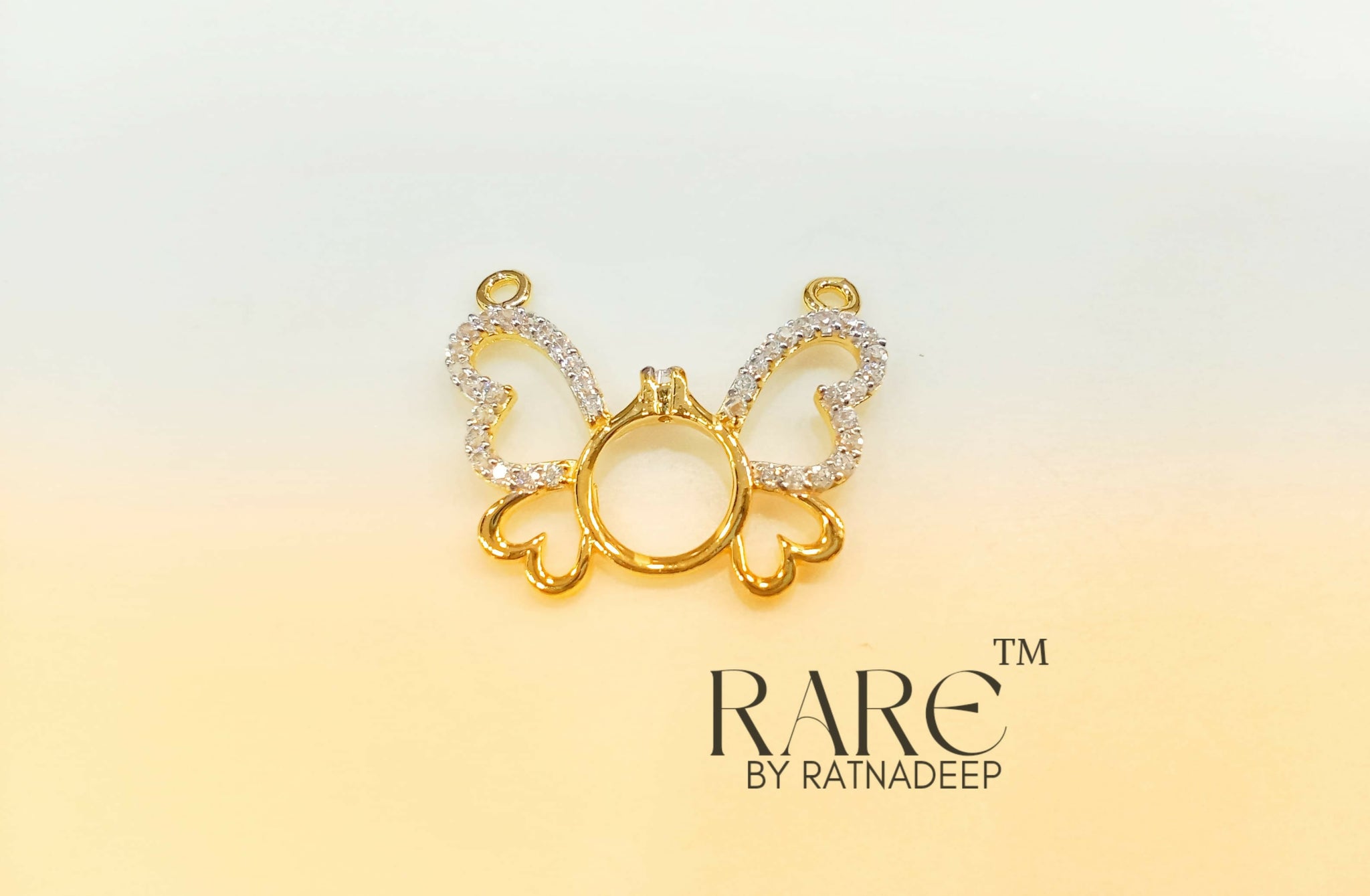 CZ Mangalsutra Pendant Sarafa Bazar India