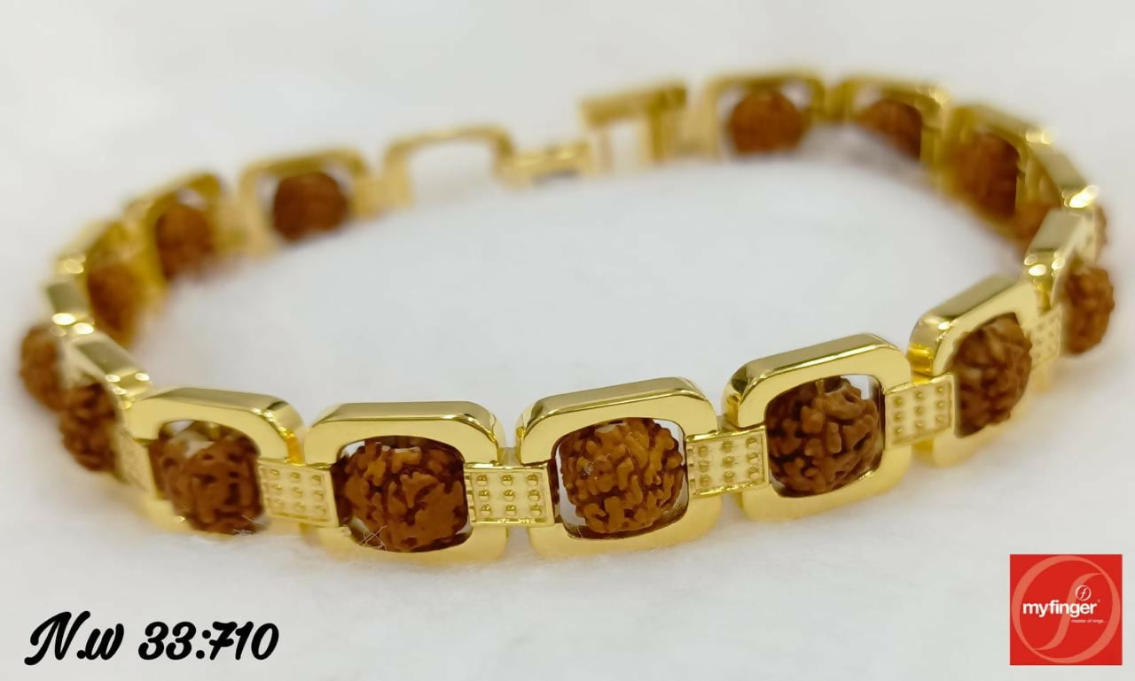 Rudraksha Gents Bracelet Sarafa Bazar India