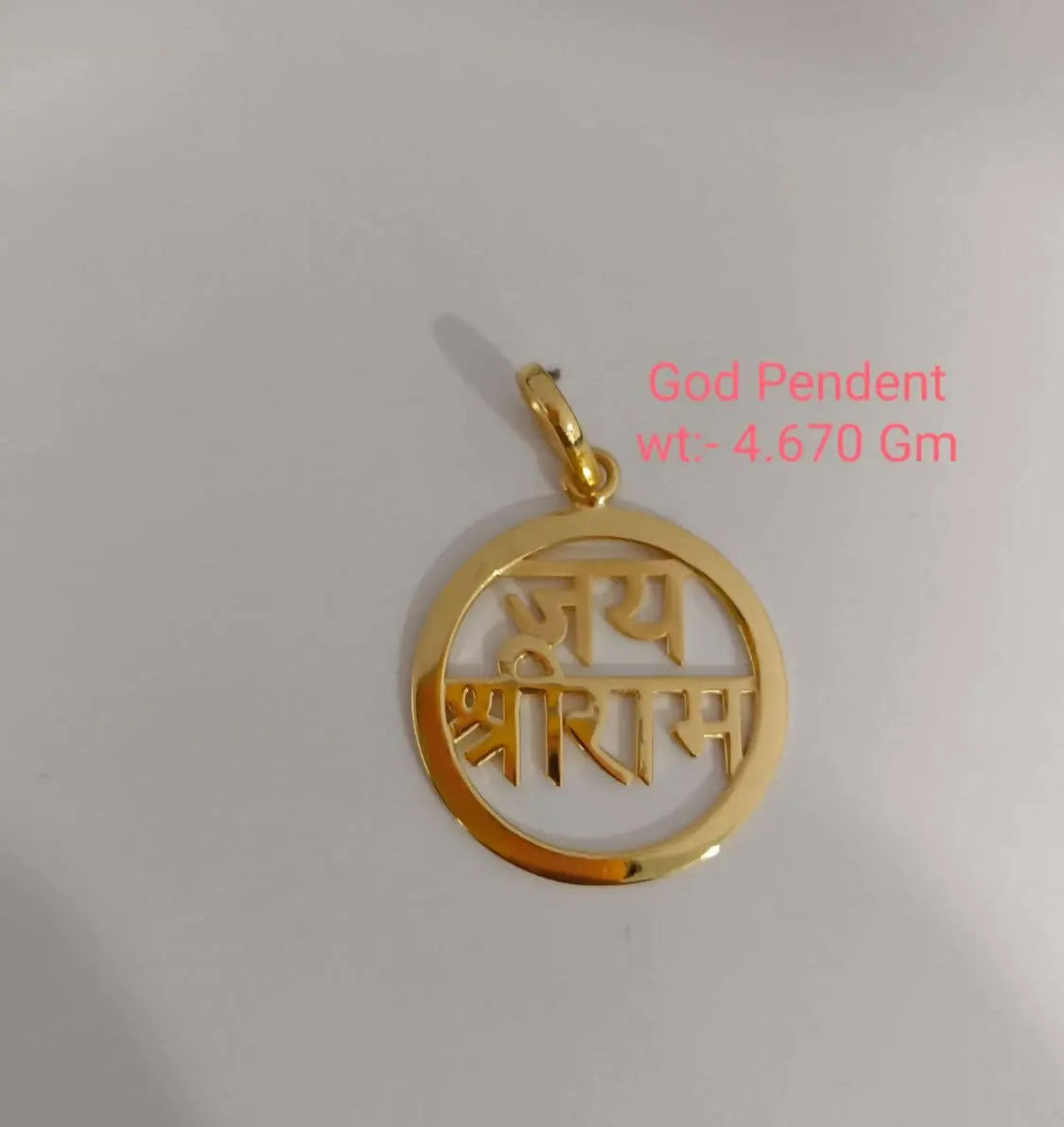 God Pendant Sarafa Bazar India