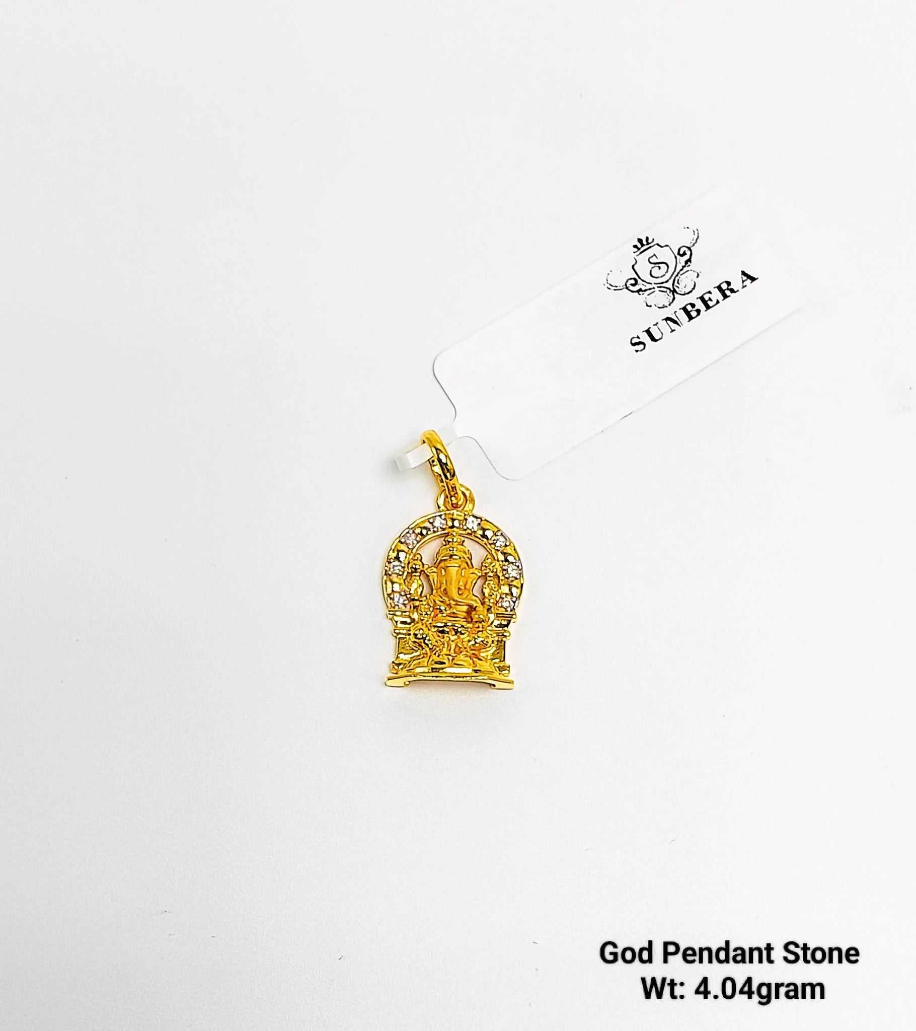 God Pendant Stone Sarafa Bazar India