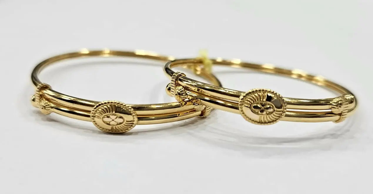 Gold Baby Kada Sarafa Bazar India