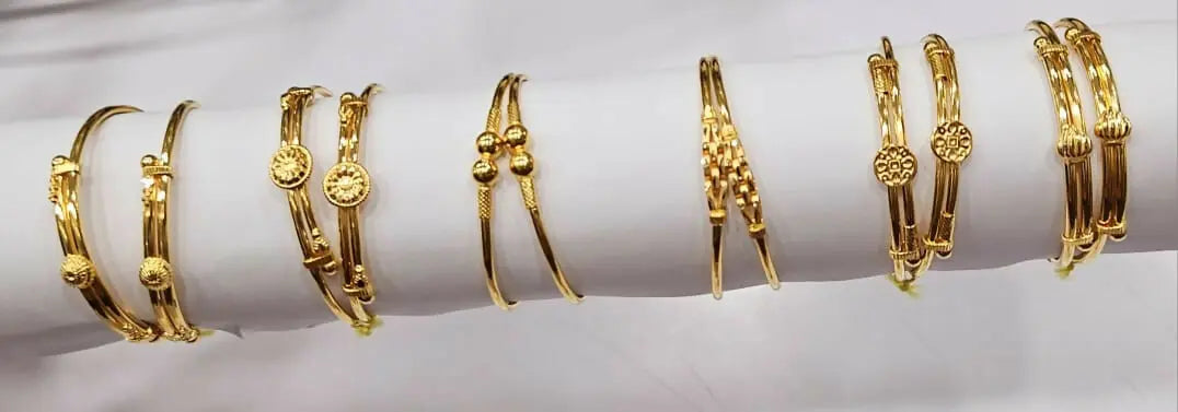 Gold Baby Kada Sarafa Bazar India