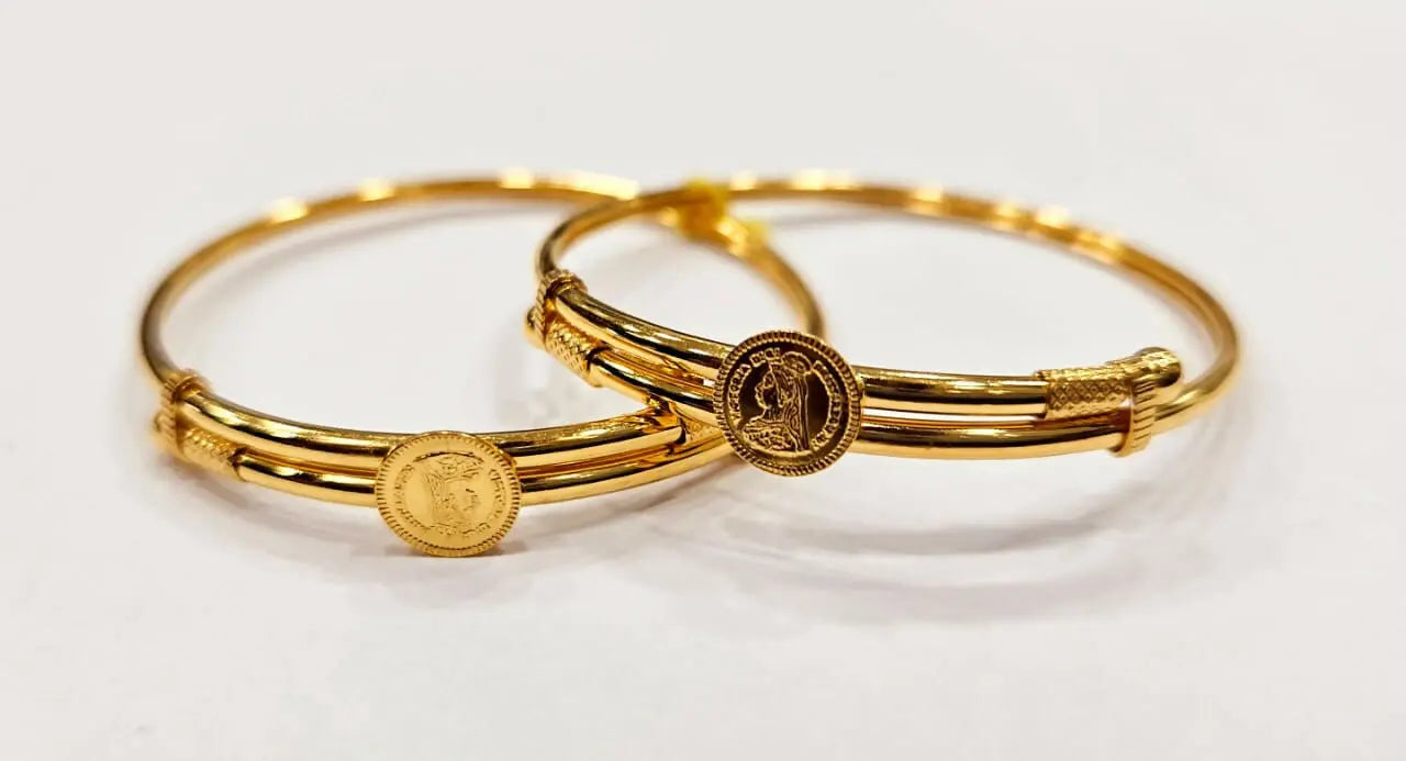 Gold Baby Kada Sarafa Bazar India