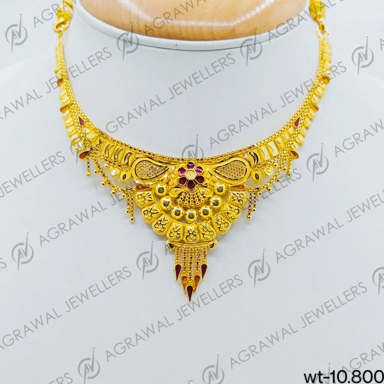 Gold Choker Sarafa Bazar India