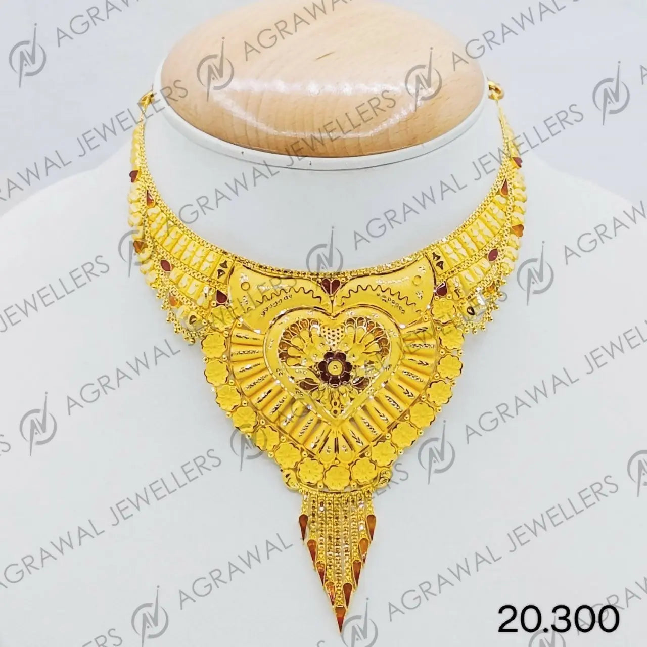 Gold Choker Sarafa Bazar India