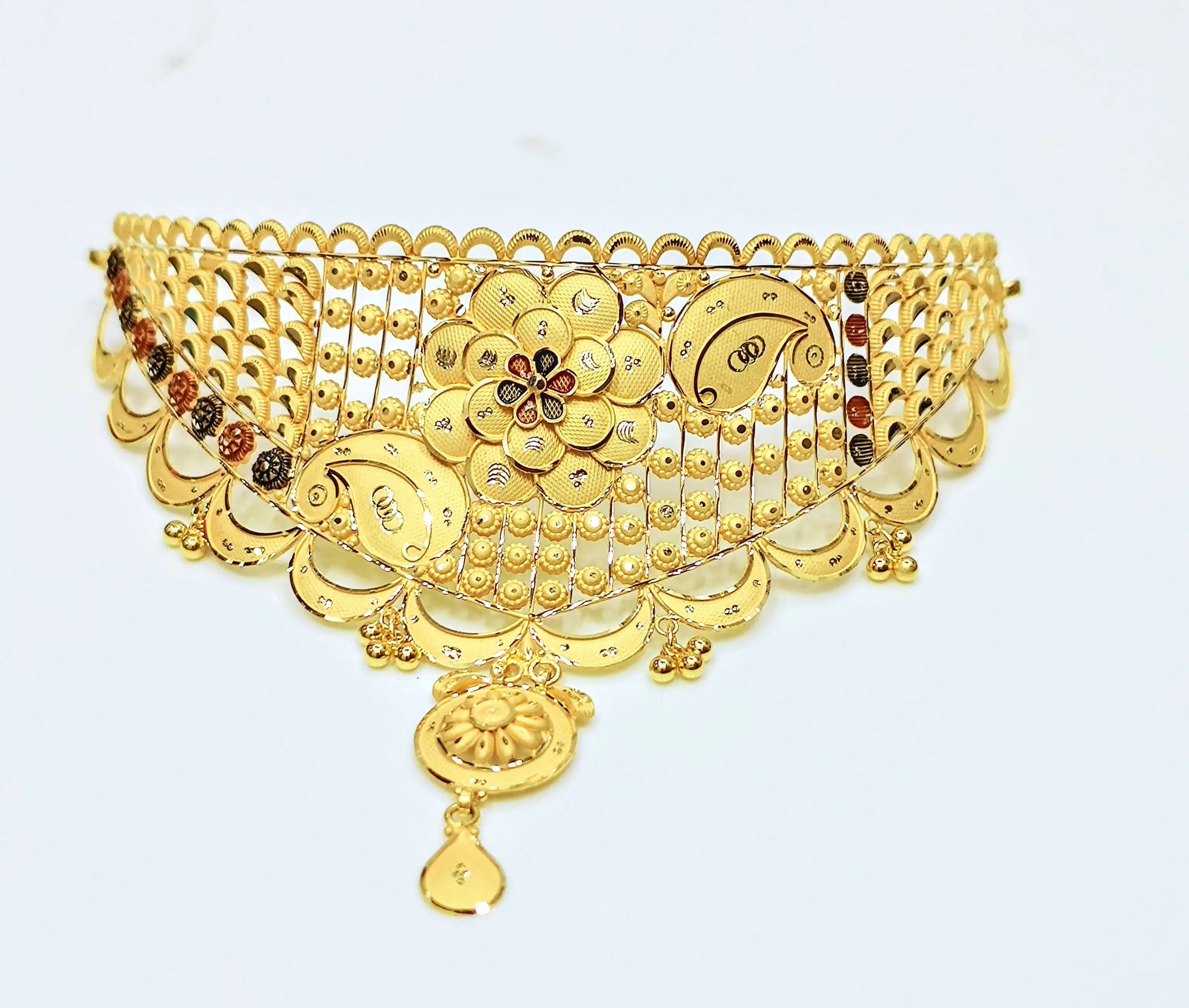 Gold Choker Sarafa Bazar India